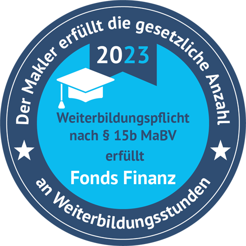 Weiterbildungssiegel Fonds Finanz 2023